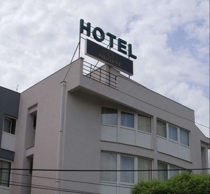 Hotel Skopje Eksteriør bilde
